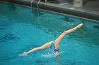 Artistic Swim vs TWC  Wheaton College Artistic Swimming vs Texas Women’s College. - Photo By: KEITH NORDSTROM : Wheaton, Artistic Swimming